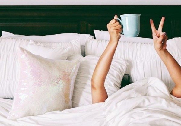 проснулся утром