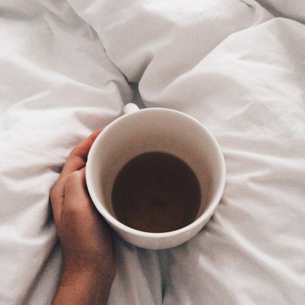 доброе утро мужчине кофе