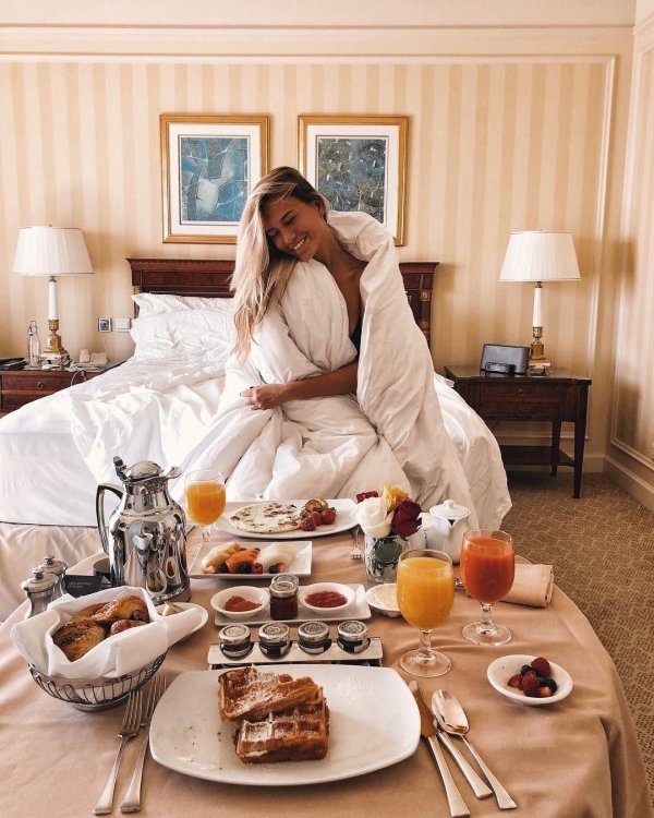 роскошный завтрак