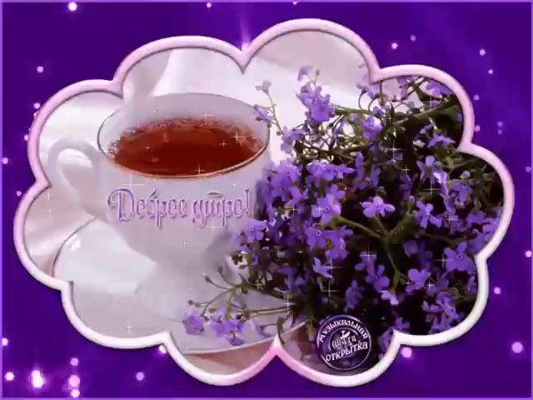 доброе утро гифки очень красивые с пожеланиями