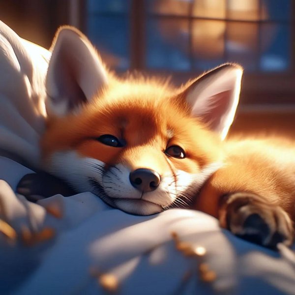 спокойной ночи лисичка