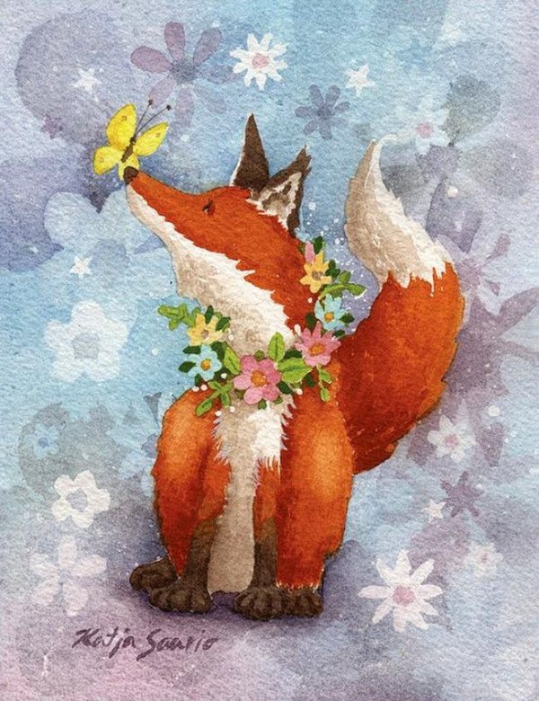 художник  иллюстратор katja saario