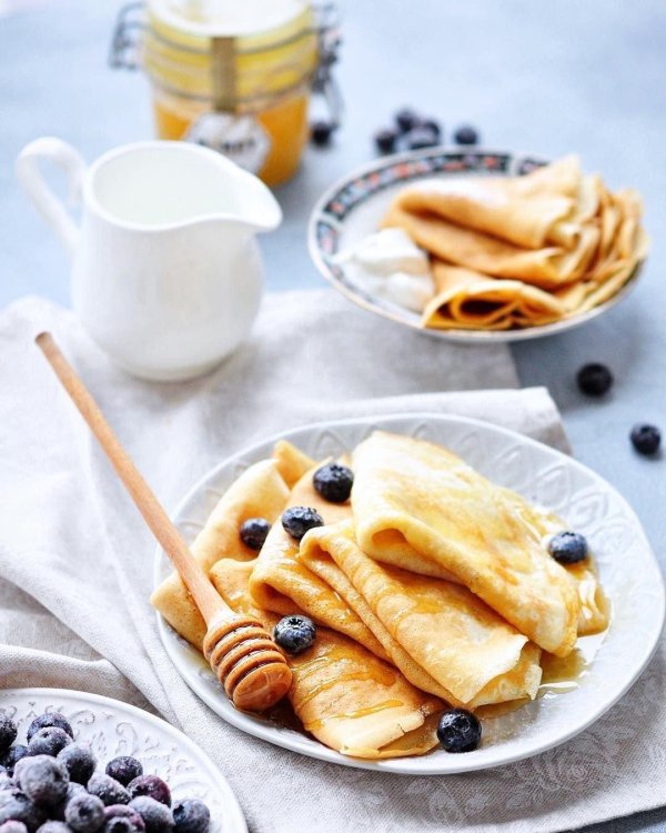 тонкие блинчики