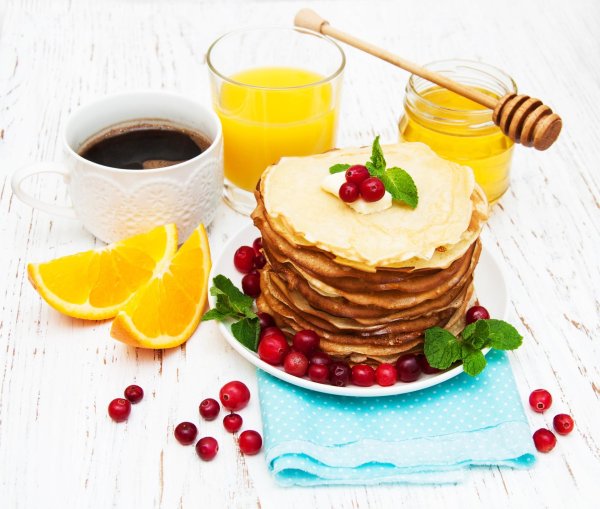 блины красиво