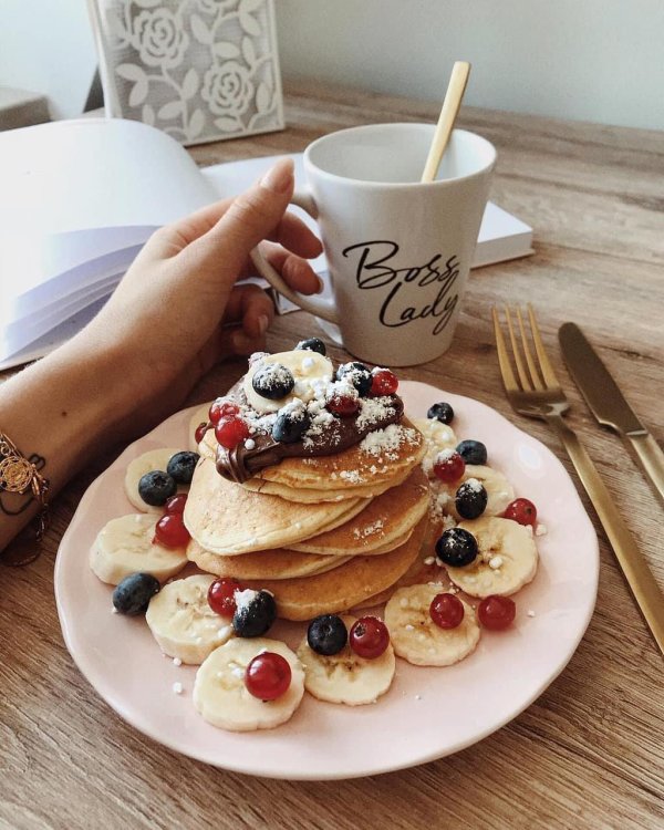 breakfast cafe панкейки