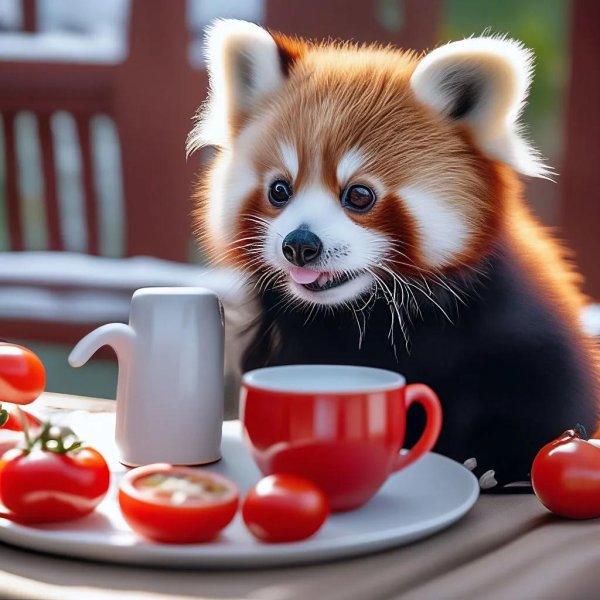 красная панд