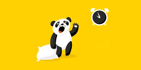 доброе утро с пандой