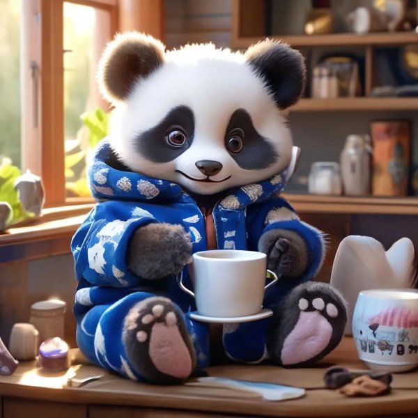 доброе утро пандочка