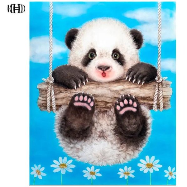 набор для вышивания панда