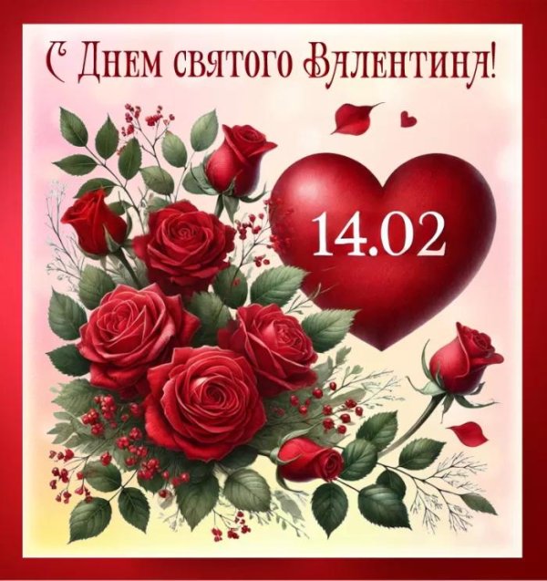 день святого валентина 14 февраля
