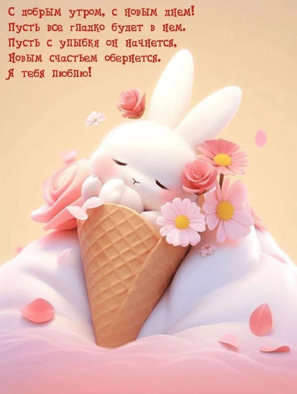 милая открытка