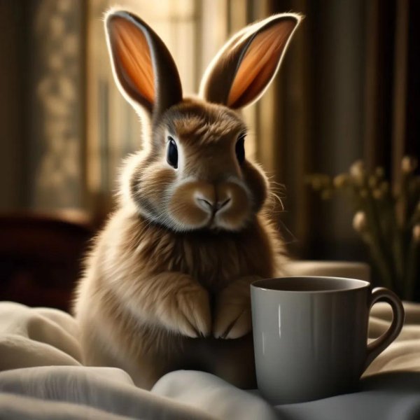 доброе утро зайчонок