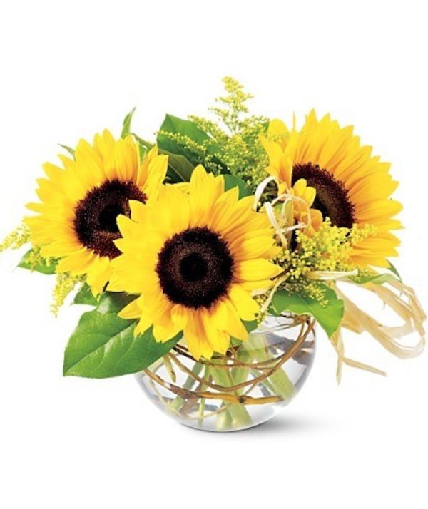 букет подсолнухов