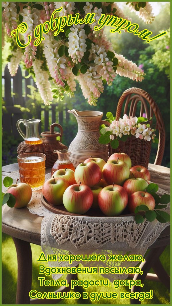 с добрым августовским утром и хорошего дня