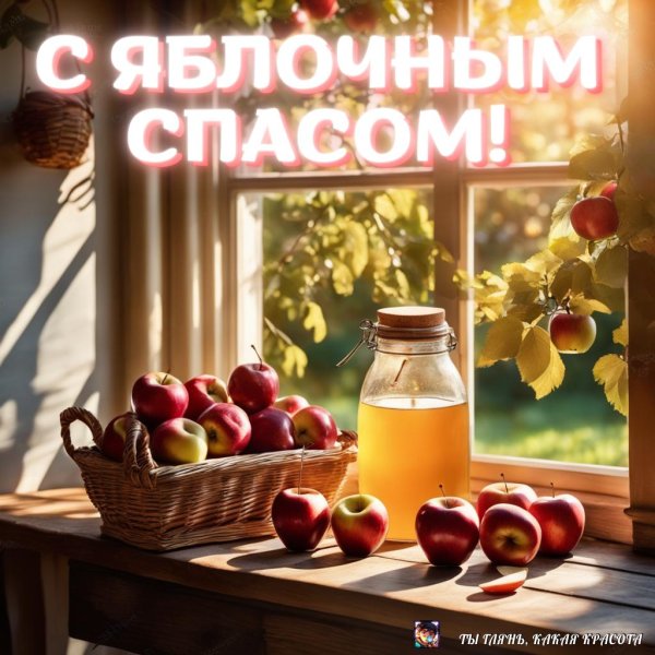 яблочный спас поздравление