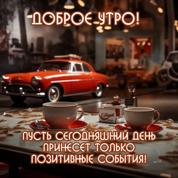 мужские открытки с добрым утром