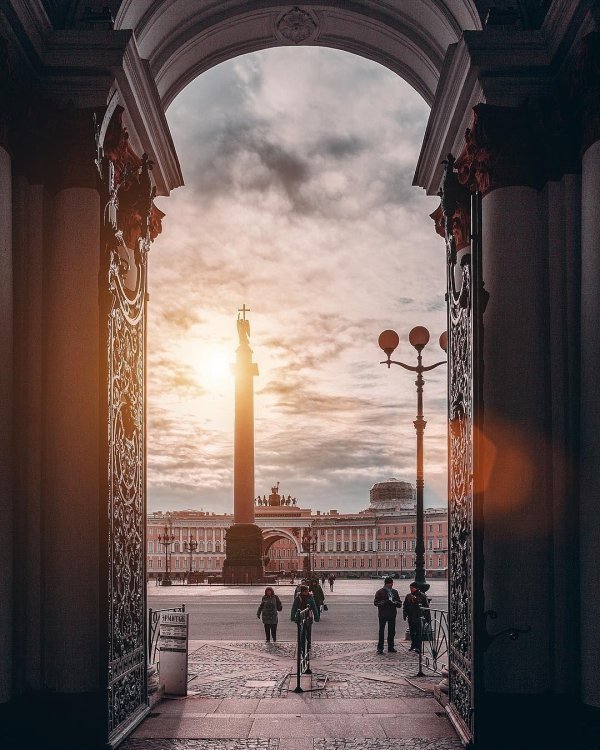 питер дворцовая площадь