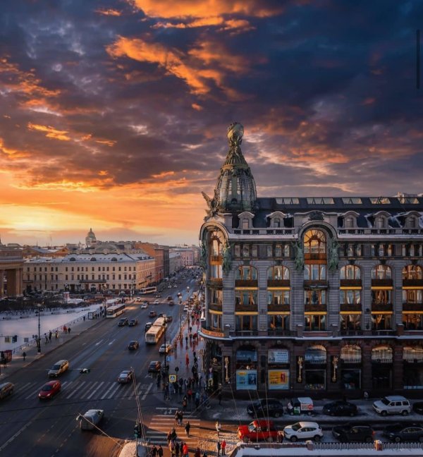 невский проспект санктпетербург зингер