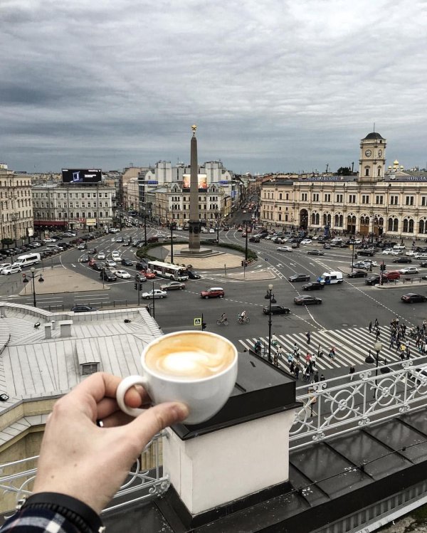 доброе утро из питера