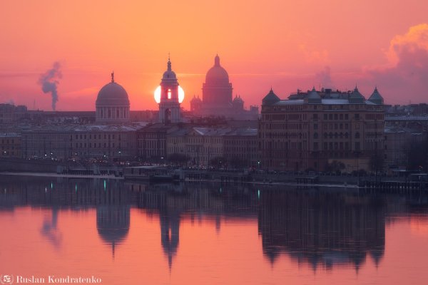 исаакиевский собор в санктпетербурге закат