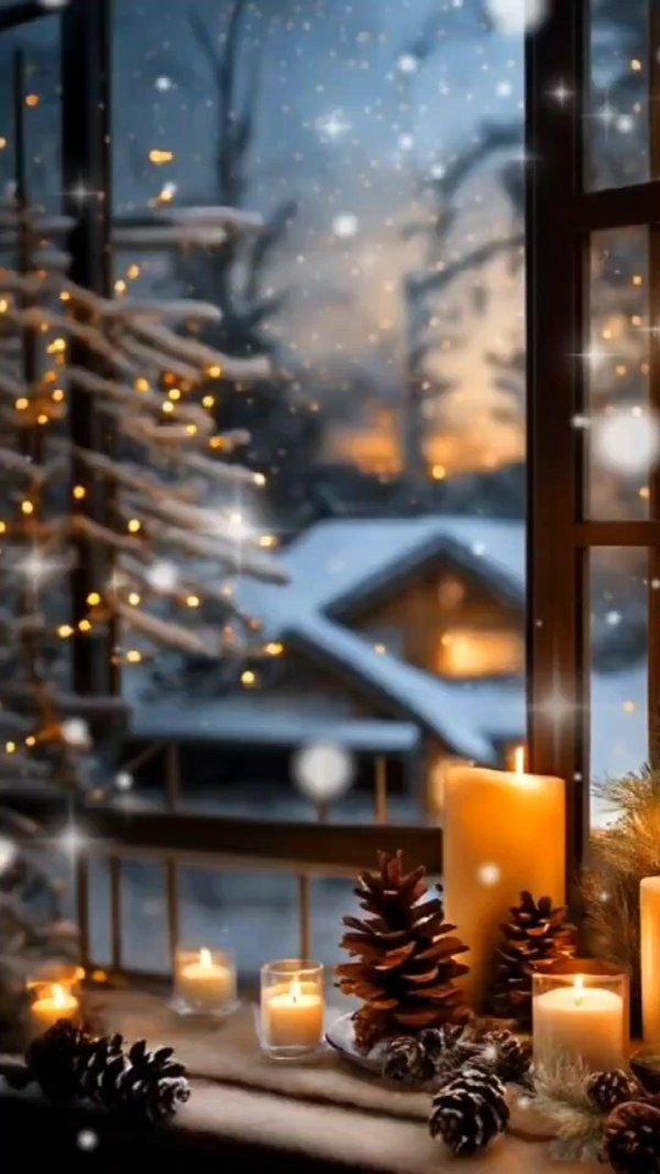 рождественское окно