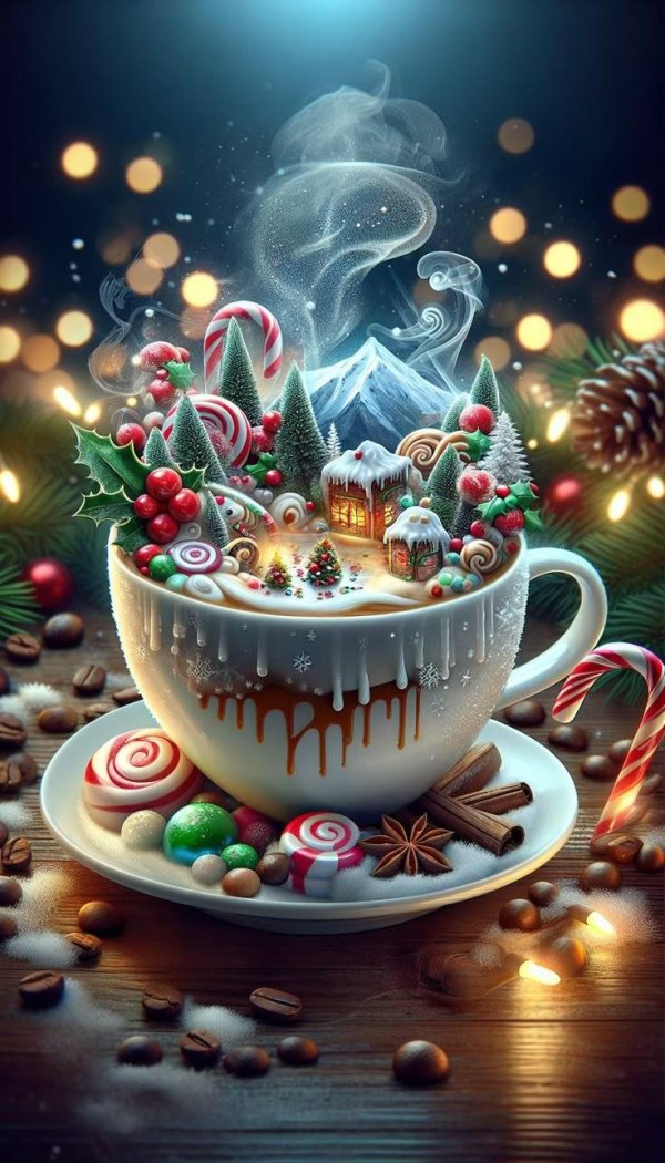 рождественская картина