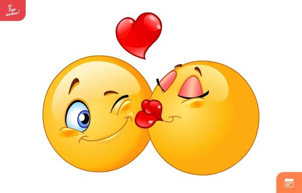 прикольные поцелуйчики