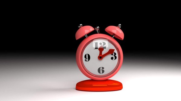 будильник красный