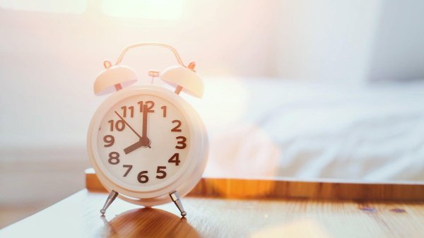 доброе утро с часами