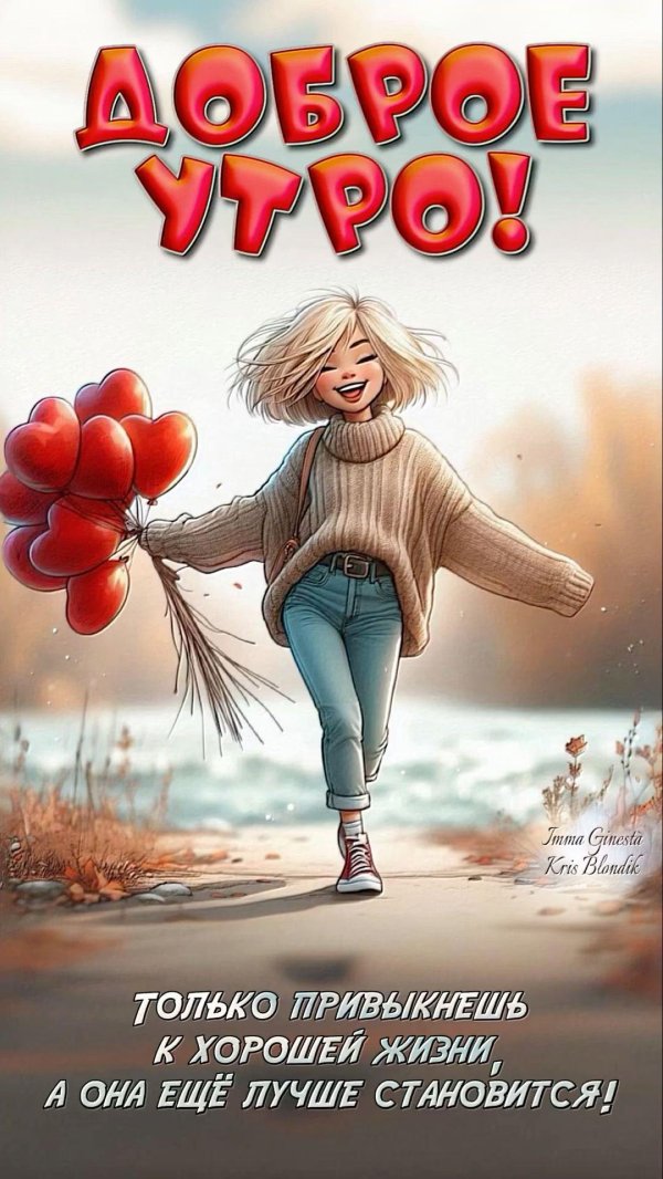 открытки утренние