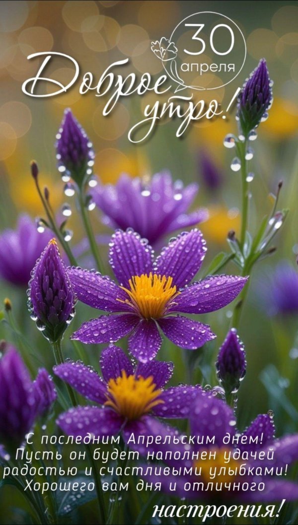 добрейшего весеннего утра