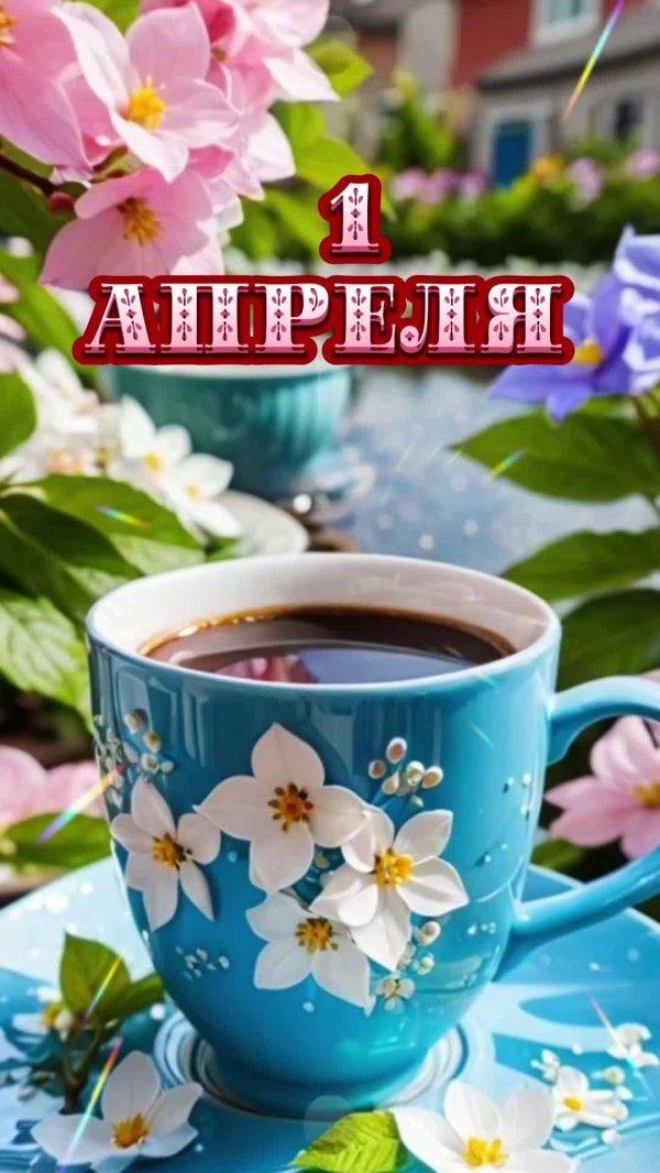 доброе утро апрель