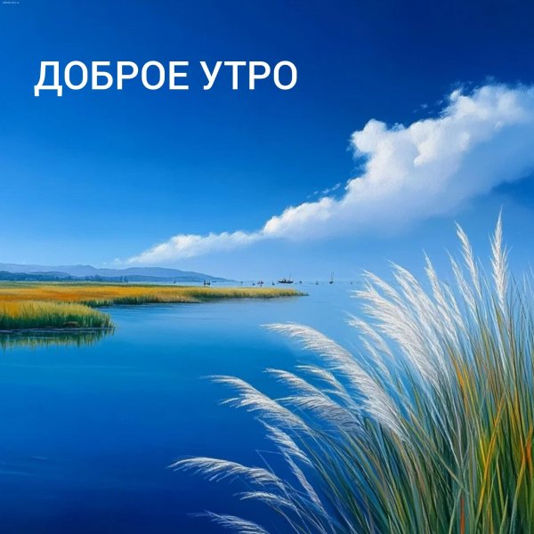 природа с добрым утром