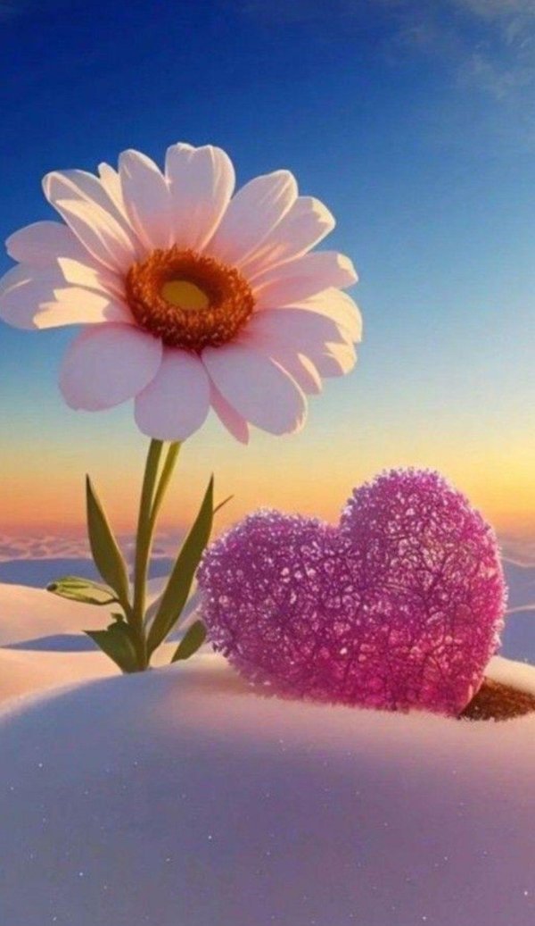 красивая цветок