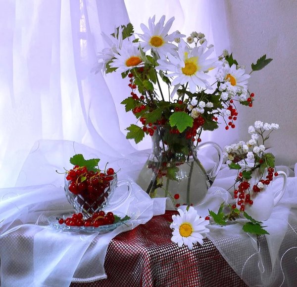 букет ромашек