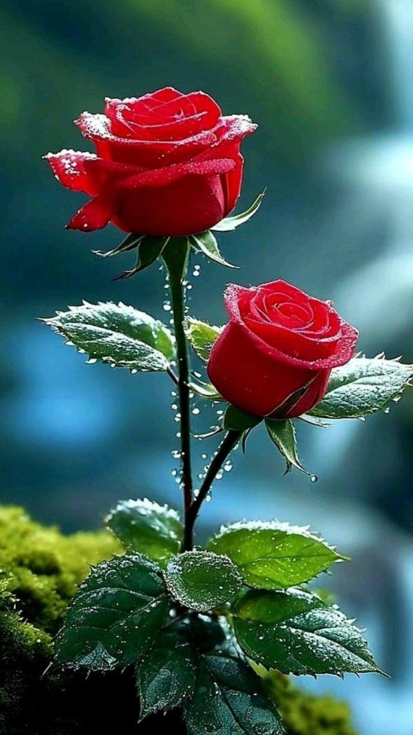 красивая цветок