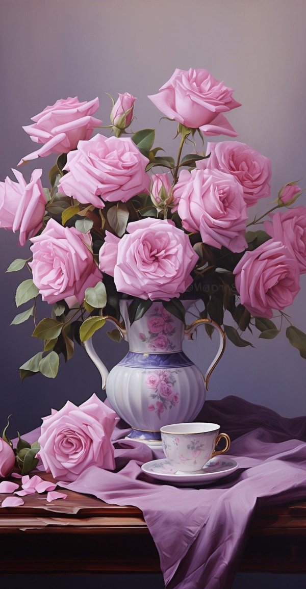 натюрморт цветочный