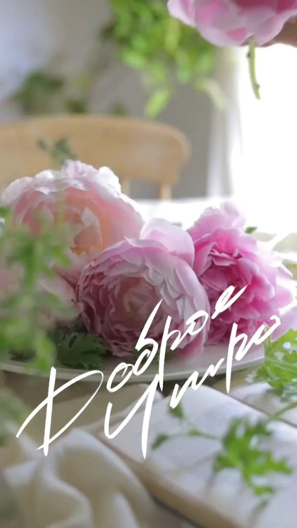 доброе утро поздравительные