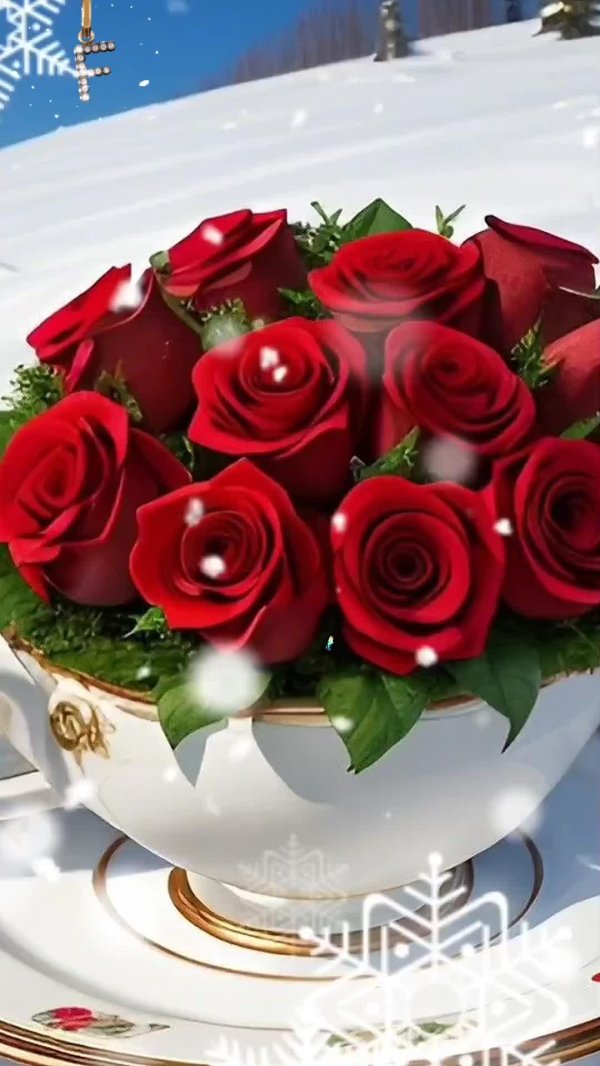 роза красивая