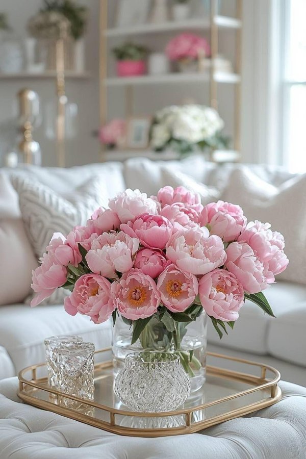 ваза для пионов