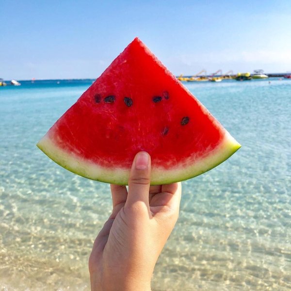 арбуз море