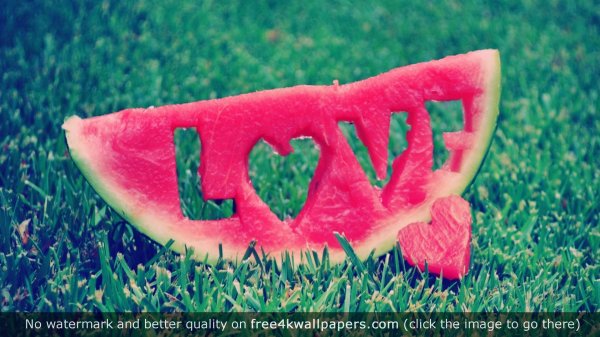 заставка арбуз