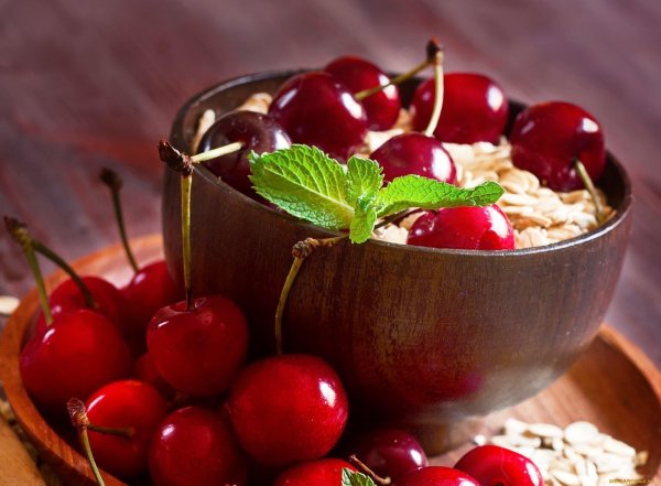 вишня черешня