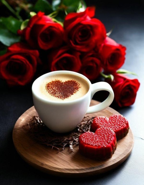 кофе розы