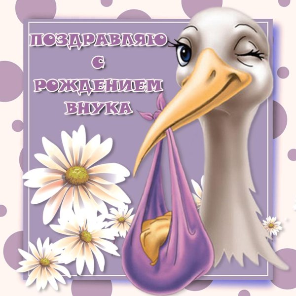 с рождение внука