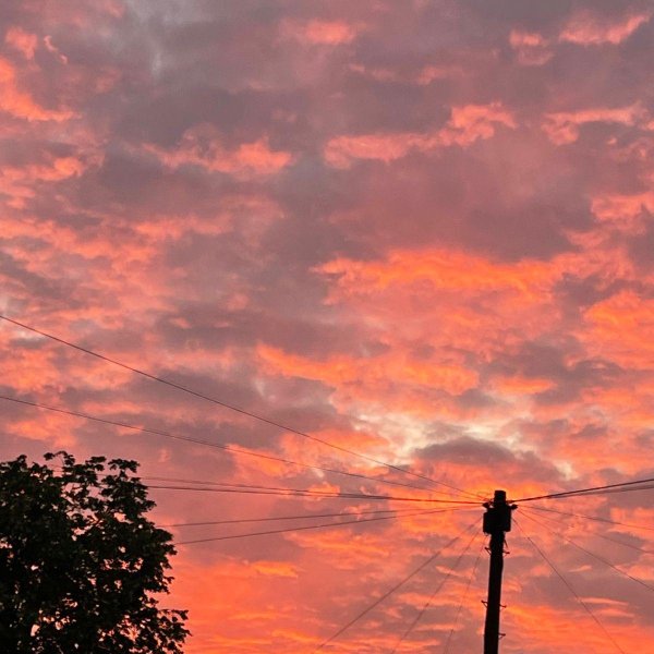 вечер закат