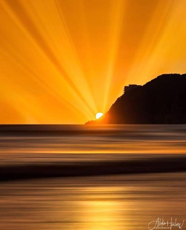 закат солнца