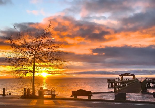 восход закат