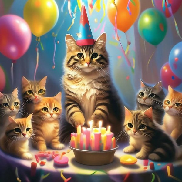 день рождение кота