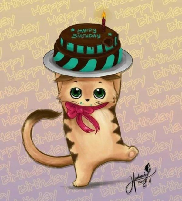 милые открытки с днем рождения